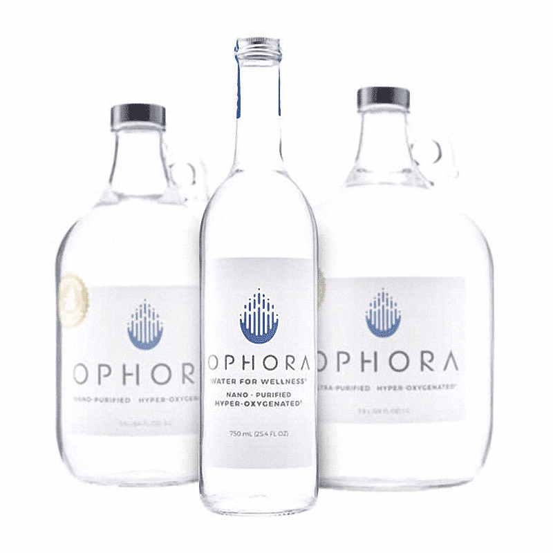 Case of Ophora Water 750ml glass bottles (12 bottles/case)